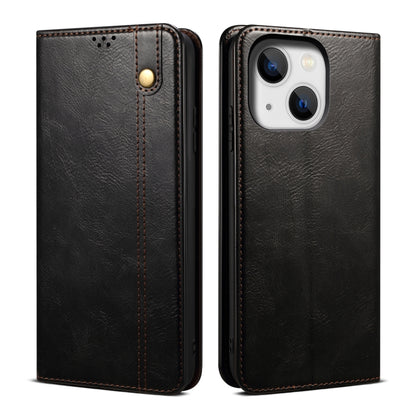 Oil Wax Crazy Horse Texture Leather Phone Case, For iPhone 16e, For iPhone 16 Pro Max������������...