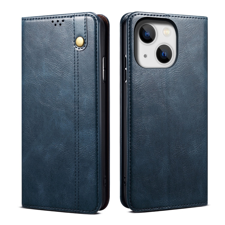 Oil Wax Crazy Horse Texture Leather Phone Case, For iPhone 16e, For iPhone 16 Pro Max������������...