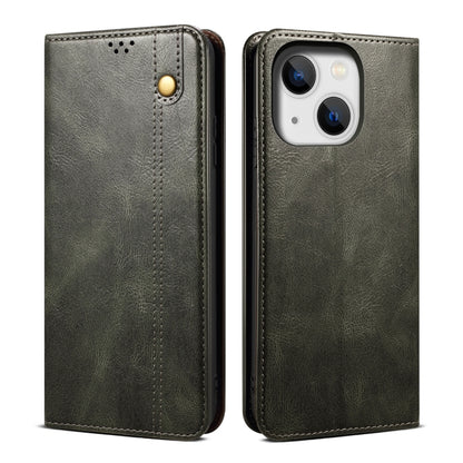 Oil Wax Crazy Horse Texture Leather Phone Case, For iPhone 16e, For iPhone 16 Pro Max������������...