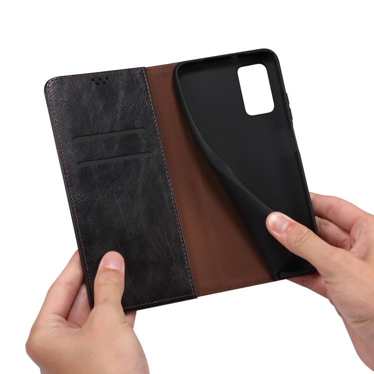 Oil Wax Crazy Horse Texture Leather Phone Case, For iPhone 16e, For iPhone 16 Pro Max������������...