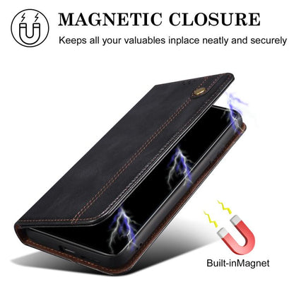 Oil Wax Crazy Horse Texture Leather Phone Case, For iPhone 16e, For iPhone 16 Pro Max������������...