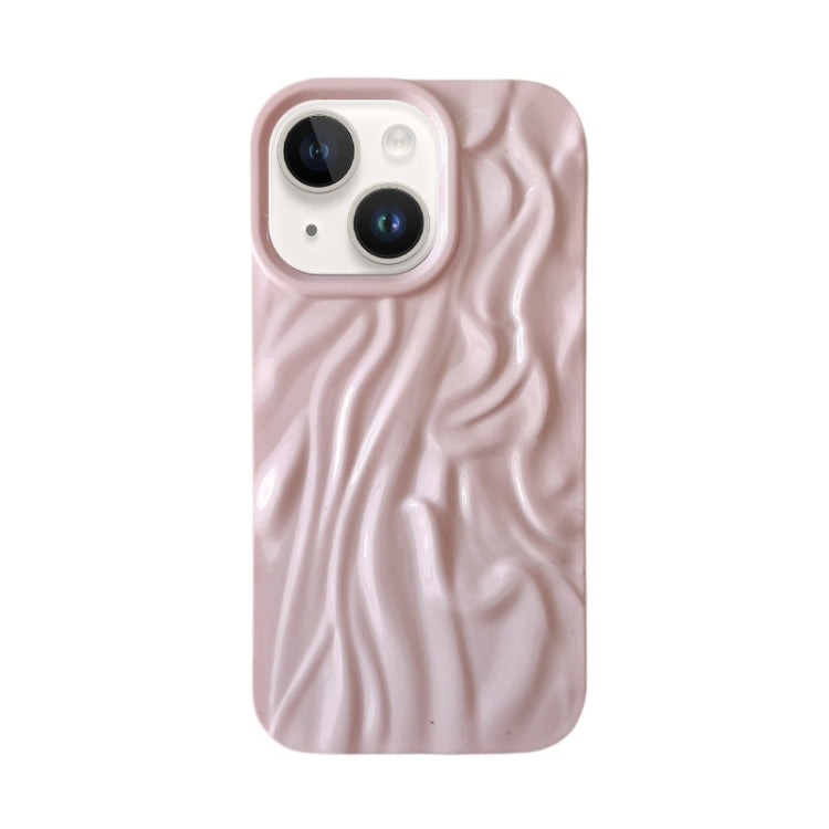 Wrinkle Gradient Oily Feel TPU Phone Case, For iPhone 16 Plus, For iPhone 16, For iPhone 15 Pro M...