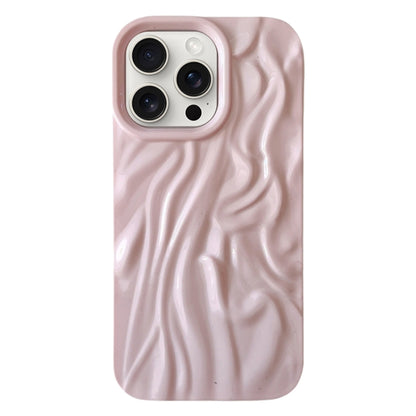 Wrinkle Gradient Oily Feel TPU Phone Case, For iPhone 16 Plus, For iPhone 16, For iPhone 15 Pro M...