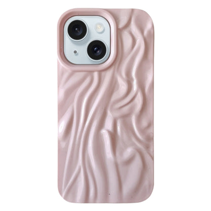 Wrinkle Gradient Oily Feel TPU Phone Case, For iPhone 16 Plus, For iPhone 16, For iPhone 15 Pro M...