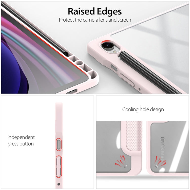 DUX DUCIS TOBY Series Antiskid Leather Tablet Case with Sleep / Wake-up Function