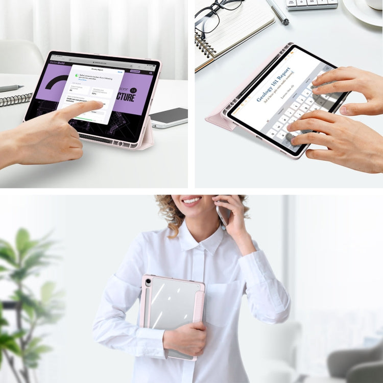 DUX DUCIS TOBY Series Antiskid Leather Tablet Case with Sleep / Wake-up Function�����������������...
