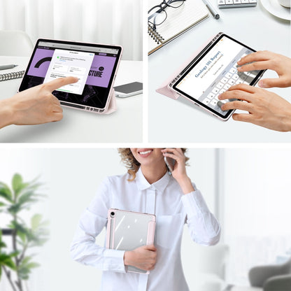 DUX DUCIS TOBY Series Antiskid Leather Tablet Case with Sleep / Wake-up Function�����������������...