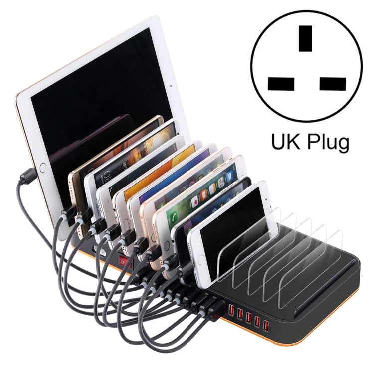 WLX-815P 180W 15 Ports USB Fast Charging Dock Smart Charger with Holder, 180W US Plug, 180W EU Pl...