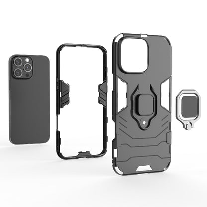 Shockproof PC + TPU Holder Phone Case, For iPhone 16 Pro Max, For iPhone 16 Pro, For iPhone 16 Pl...