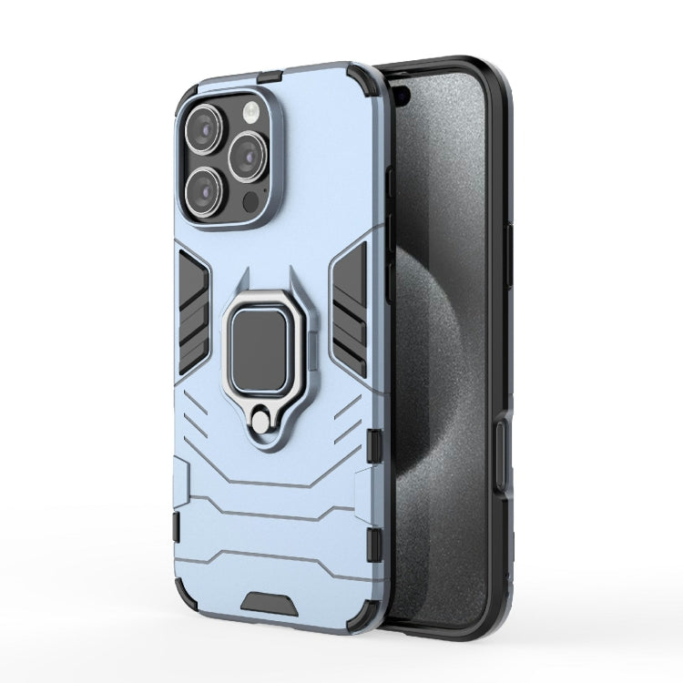 Shockproof PC + TPU Holder Phone Case, For iPhone 16 Pro Max, For iPhone 16 Pro, For iPhone 16 Pl...