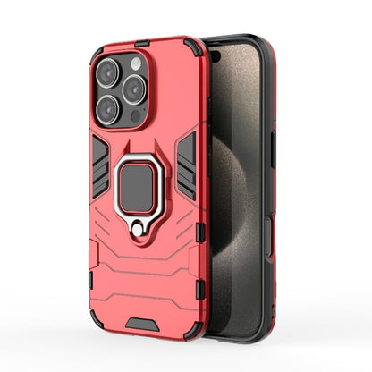 Shockproof PC + TPU Holder Phone Case, For iPhone 16 Pro Max, For iPhone 16 Pro, For iPhone 16 Pl...