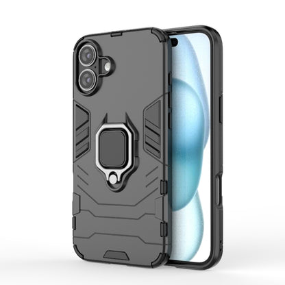 Shockproof PC + TPU Holder Phone Case, For iPhone 16 Pro Max, For iPhone 16 Pro, For iPhone 16 Pl...