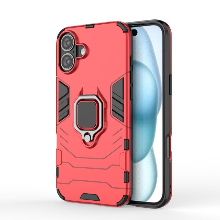 Shockproof PC + TPU Holder Phone Case, For iPhone 16 Pro Max, For iPhone 16 Pro, For iPhone 16 Pl...