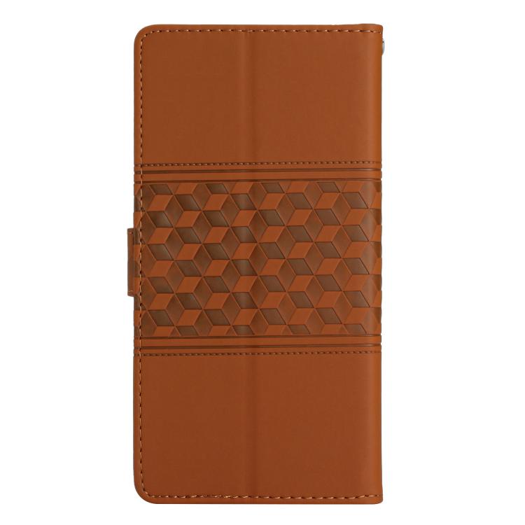 Diamond Embossed Skin Feel Leather Phone Case