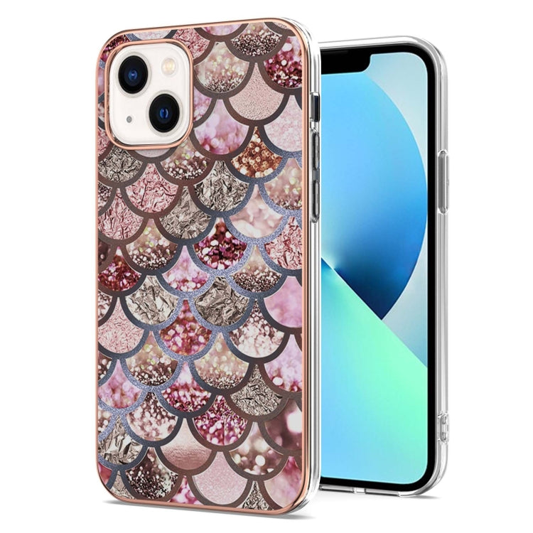 Electroplating Pattern IMD TPU Shockproof Case, For iPhone 16 Pro Max, For iPhone 16 Pro���������...