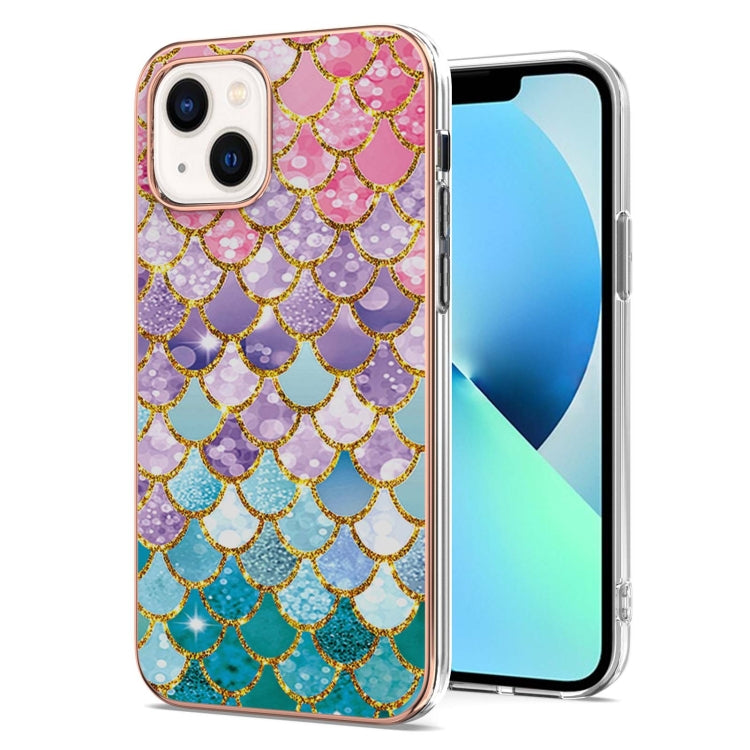 Electroplating Pattern IMD TPU Shockproof Case, For iPhone 16 Pro Max, For iPhone 16 Pro���������...