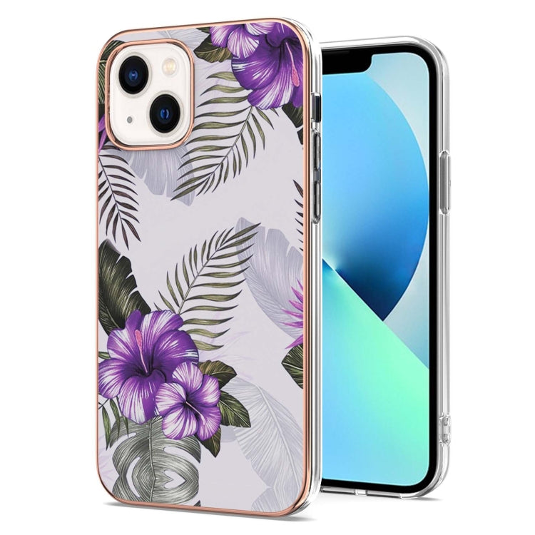 Electroplating Pattern IMD TPU Shockproof Case, For iPhone 16 Pro Max, For iPhone 16 Pro���������...