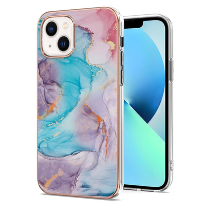 Electroplating Pattern IMD TPU Shockproof Case, For iPhone 16 Pro Max, For iPhone 16 Pro���������...