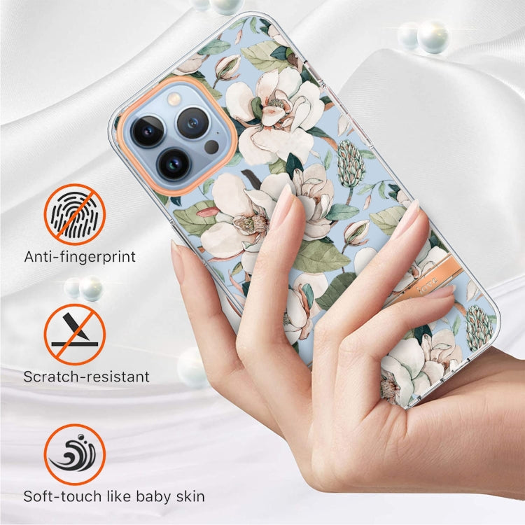 Flowers and Plants Series IMD TPU Phone Case, For iPhone 16 Pro Max, For iPhone 16 Pro�����������...