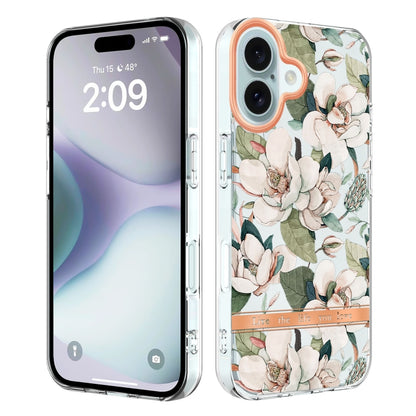 Flowers and Plants Series IMD TPU Phone Case, For iPhone 16 Pro Max, For iPhone 16 Pro�����������...
