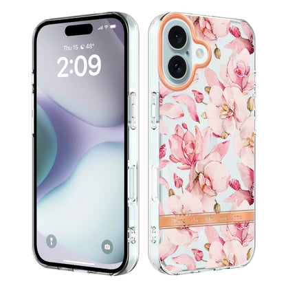 Flowers and Plants Series IMD TPU Phone Case, For iPhone 16 Pro Max, For iPhone 16 Pro�����������...