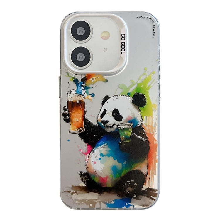 Animal Pattern Oil Painting Series PC + TPU Phone Case