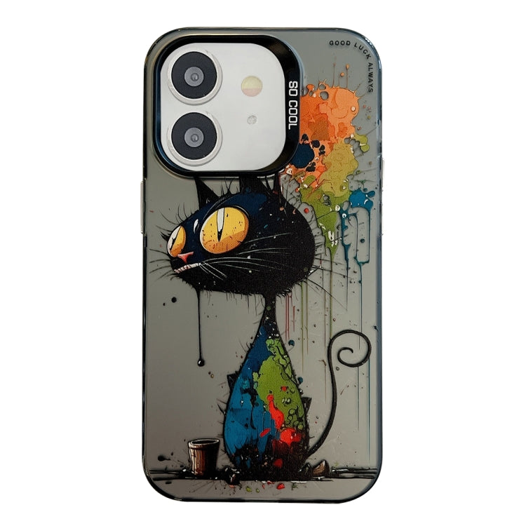 Animal Pattern Oil Painting Series PC + TPU Phone Case, For iPhone 11 Pro Max, For iPhone 11�����...