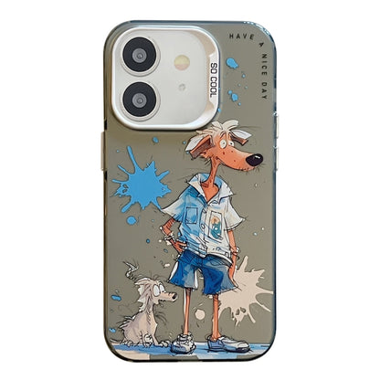 Animal Pattern Oil Painting Series PC + TPU Phone Case, For iPhone 11 Pro Max, For iPhone 11�����...