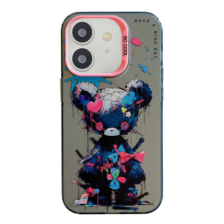 Animal Pattern Oil Painting Series PC + TPU Phone Case