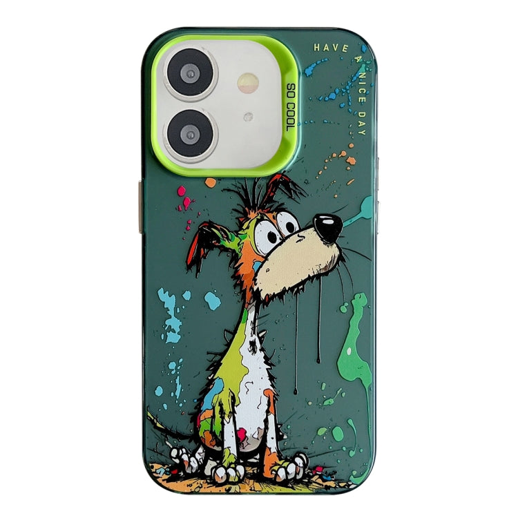 Animal Pattern Oil Painting Series PC + TPU Phone Case