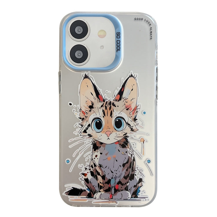 Animal Pattern Oil Painting Series PC + TPU Phone Case, For iPhone 12, For iPhone 12 Pro Max�����...