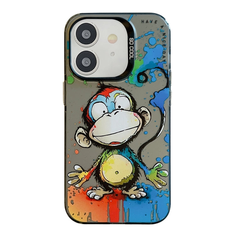 Animal Pattern Oil Painting Series PC + TPU Phone Case, For iPhone 12, For iPhone 12 Pro Max�����...