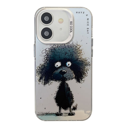 Animal Pattern Oil Painting Series PC + TPU Phone Case, For iPhone 12, For iPhone 12 Pro Max�����...