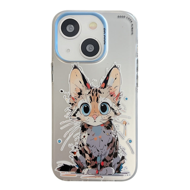 Animal Pattern Oil Painting Series PC + TPU Phone Case, For iPhone 13 Pro Max, For iPhone 13 Pro�...