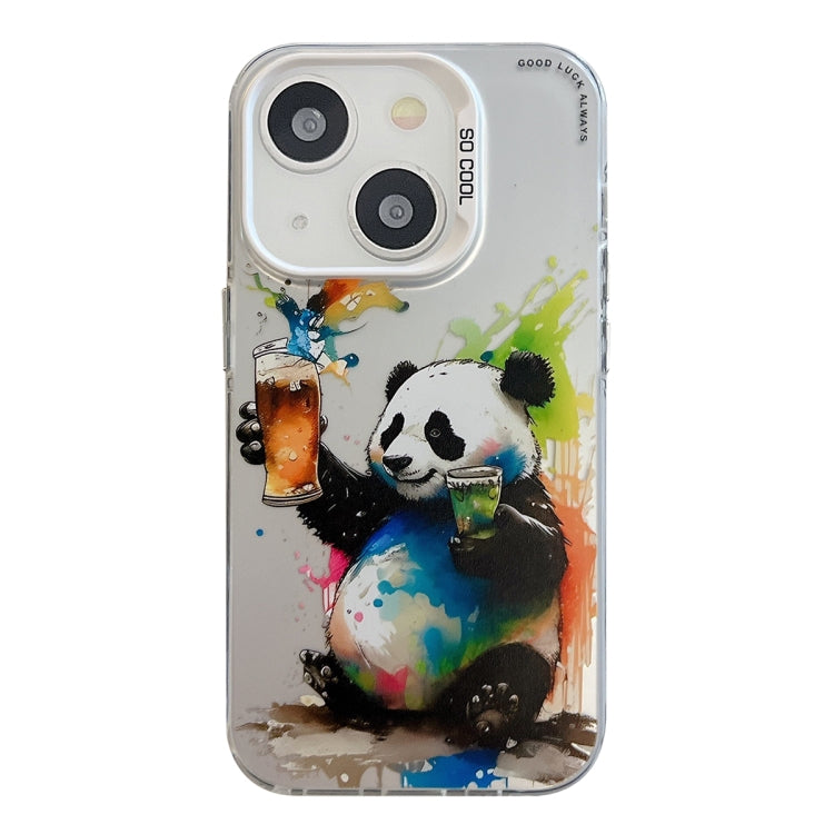 Animal Pattern Oil Painting Series PC + TPU Phone Case, For iPhone 13 Pro Max, For iPhone 13 Pro�...
