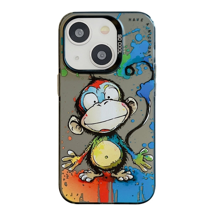 Animal Pattern Oil Painting Series PC + TPU Phone Case, For iPhone 13 Pro Max, For iPhone 13 Pro�...