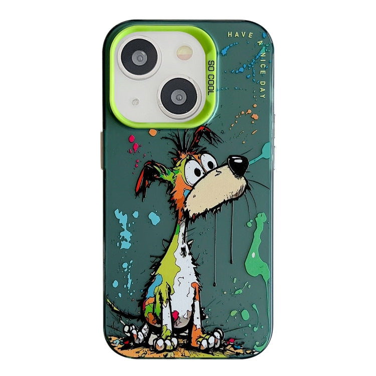 Animal Pattern Oil Painting Series PC + TPU Phone Case