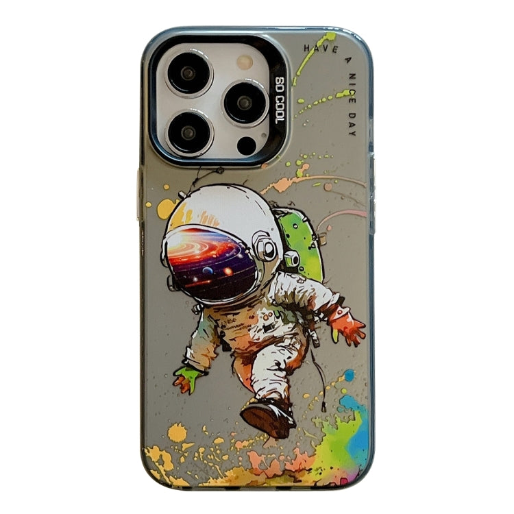 Animal Pattern Oil Painting Series PC + TPU Phone Case, For iPhone 16, For iPhone 15 Pro Max�����...