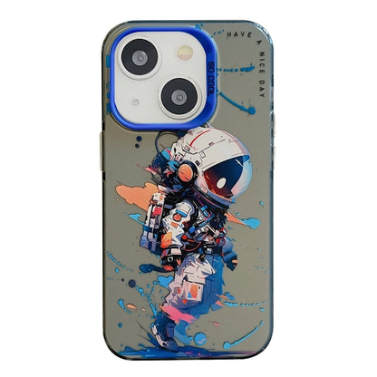Animal Pattern Oil Painting Series PC + TPU Phone Case, For iPhone 15 Plus, For iPhone 15��������...