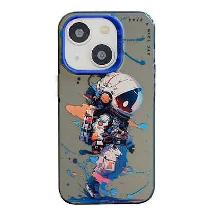 Animal Pattern Oil Painting Series PC + TPU Phone Case, For iPhone 15 Plus, For iPhone 15��������...