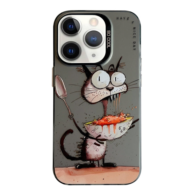 Animal Pattern Oil Painting Series PC + TPU Phone Case, For iPhone 11 Pro Max, For iPhone 11�����...