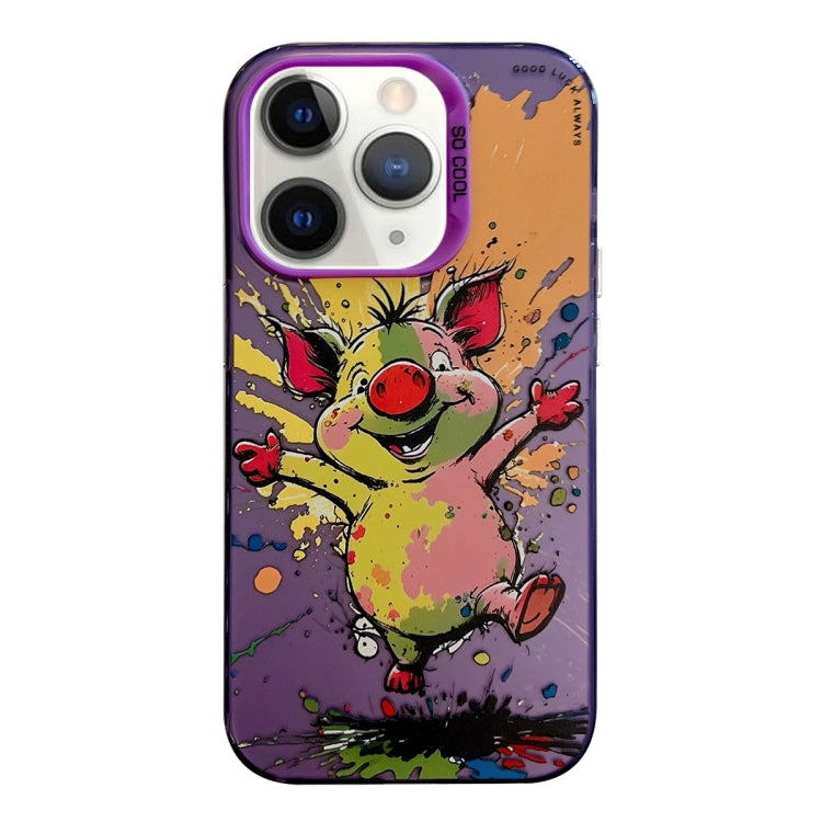 Animal Pattern Oil Painting Series PC + TPU Phone Case, For iPhone 11 Pro Max, For iPhone 11�����...