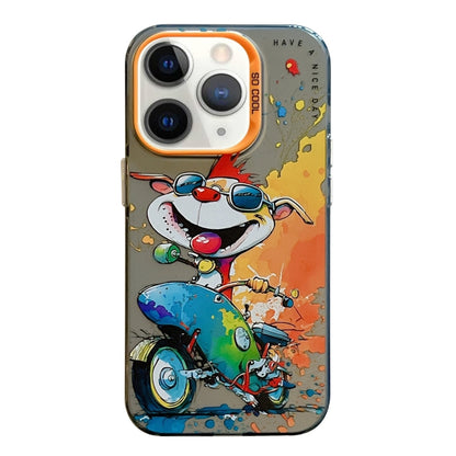 Animal Pattern Oil Painting Series PC + TPU Phone Case, For iPhone 11 Pro Max, For iPhone 11�����...