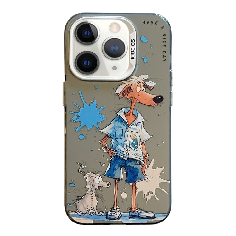 Animal Pattern Oil Painting Series PC + TPU Phone Case, For iPhone 11 Pro Max, For iPhone 11�����...