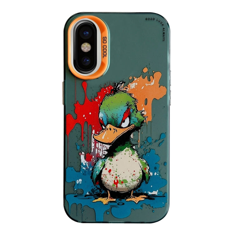 Animal Pattern Oil Painting Series PC + TPU Phone Case