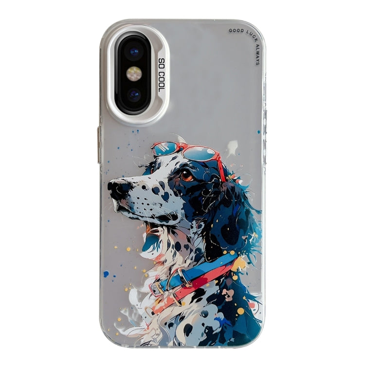 Animal Pattern Oil Painting Series PC + TPU Phone Case, For iPhone 11 Pro Max, For iPhone 11�����...