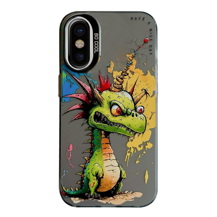 Animal Pattern Oil Painting Series PC + TPU Phone Case, For iPhone 11 Pro Max, For iPhone 11�����...
