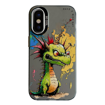 Animal Pattern Oil Painting Series PC + TPU Phone Case, For iPhone 11 Pro Max, For iPhone 11�����...