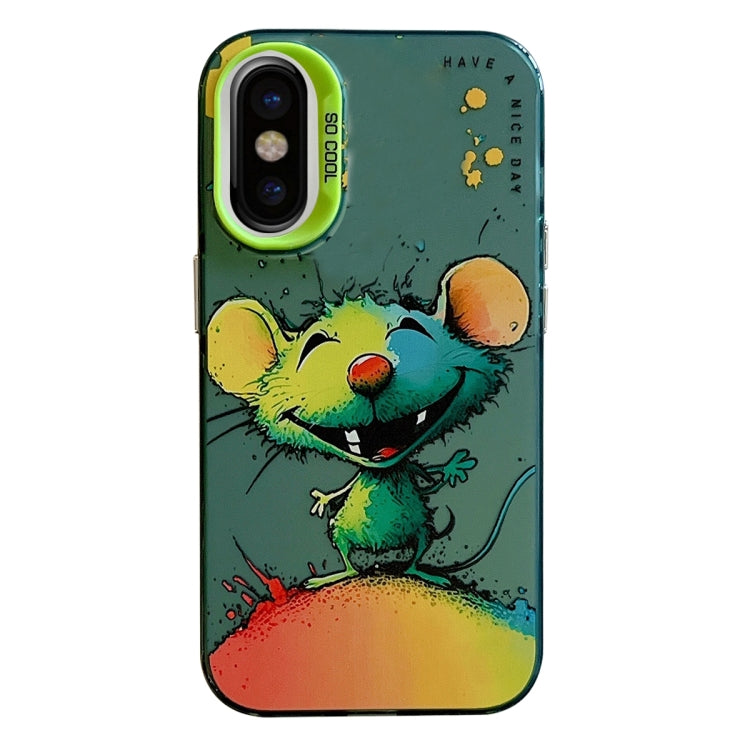Animal Pattern Oil Painting Series PC + TPU Phone Case, For iPhone 11 Pro Max, For iPhone 11�����...