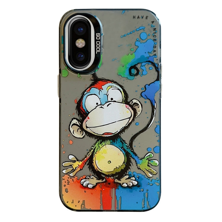 Animal Pattern Oil Painting Series PC + TPU Phone Case, For iPhone 11 Pro Max, For iPhone 11�����...